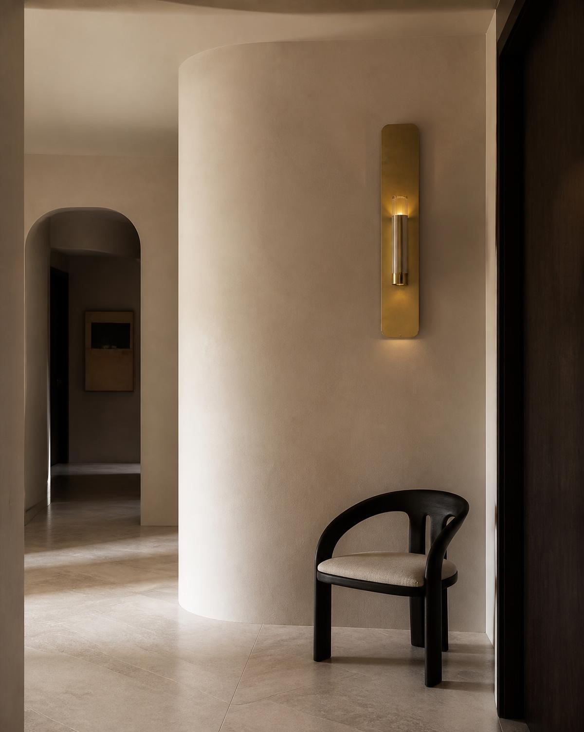 Minimal hallway detail from an Eximox project